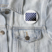 Sterren Ronde Button 5,7 Cm (In situ)