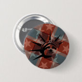 Sterren Ronde Button 5,7 Cm (Voorkant /achterkant)