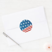 Sterren Ronde Sticker (Envelop)