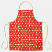 Sterren Rood en Geel Schort (Voorkant)