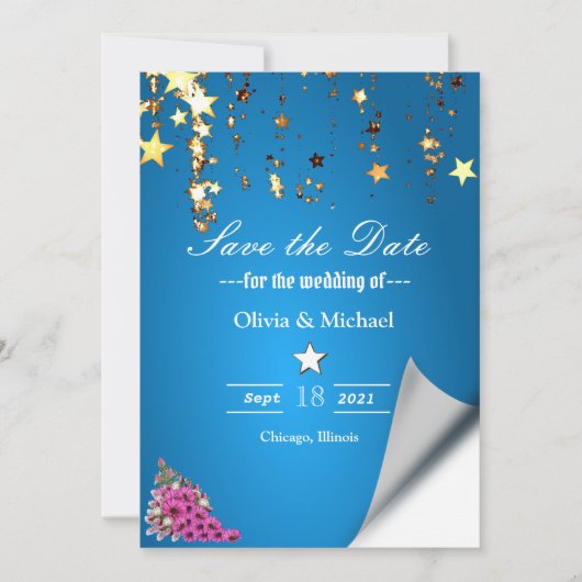 Sterren Save The Date (Voorkant)
