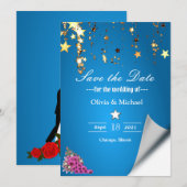 Sterren Save The Date (Voorkant / Achterkant)