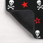 Sterren, schedels en kruisgraten muismat (Hoek)