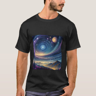 Sterren Schemering: Hemelse Kunst T-shirt