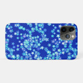 sterren, schoppen van bleek blauw tegen donkerblau Case-Mate iPhone case (Achterkant (horizontaal))