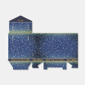 Sterren Sky Blue Galaxy Magic Party Bedankdoosjes (Uitgevouwen)