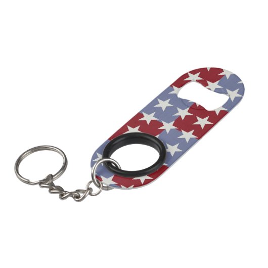 Sterren Sleutelhanger Flessenopener (Voorkant Gekanteld)