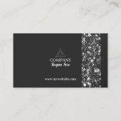 Sterren & Sparkles QR Code Visitekaartjes van 100 (Achterkant)