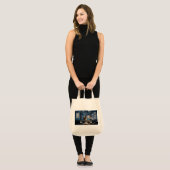 Sterren Squirrel Lerarendag Tote Tas (Voorkant (model))