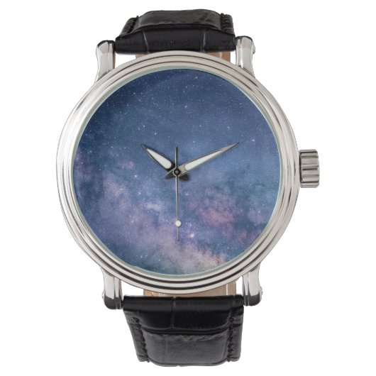 Sterren Stelsel Gradiënt Horloge (Voorkant)