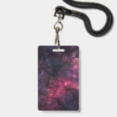 Sterren Sterren Outer Space Systeem Planetaire Pat Badge (Voorzijde met lanyard)
