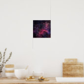 Sterren Sterren Outer Space Systeem Planetaire Pat Poster (Keuken)