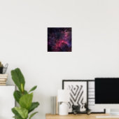 Sterren Sterren Outer Space Systeem Planetaire Pat Poster (Thuiskantoor)