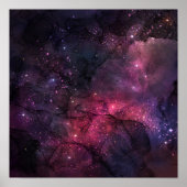 Sterren Sterren Outer Space Systeem Planetaire Pat Poster (Voorkant)