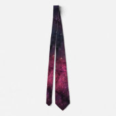 Sterren Sterren Outer Space Systeem Planetaire Pat Stropdas (Achterkant)