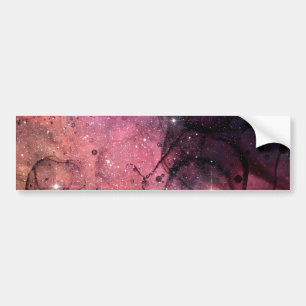 Sterren Sterren Ruimte Melkweg Patroon Buitenruimt Bumpersticker