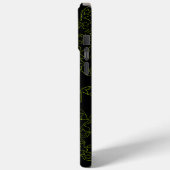 sterren, sterren, sterren - kalkgroen Case-Mate iPhone case (Achterkant / Links)