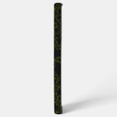 sterren, sterren, sterren - kalkgroen samsung galaxy hoesje (Linkerkant)