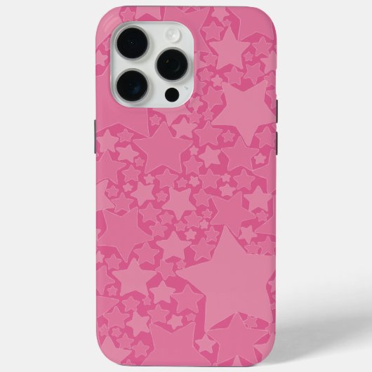 Sterren, sterren, sterren - Roze Case-Mate iPhone Case (Achterkant)