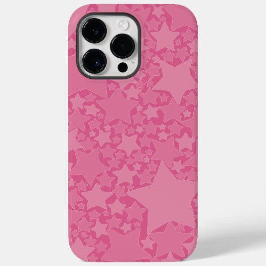 Sterren, sterren, sterren - Roze Case-Mate iPhone Case (Achterkant)