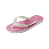 Sterren, sterren, sterren - Roze Kinder Teenslippers (Schuin)