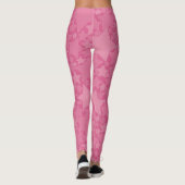 Sterren, sterren, sterren - Roze Leggings (Achterkant)