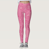 Sterren, sterren, sterren - Roze Leggings (Voorkant)