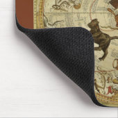 Sterren sterrenbeeld Noordelijke Hemel  Astronomie Muismat (Hoek)