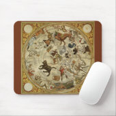 Sterren sterrenbeeld Noordelijke Hemel  Astronomie Muismat (Met muis)