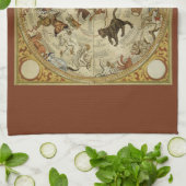 Sterren sterrenbeeld Noordelijke Hemel  Astronomie Theedoek (Gevouwen)