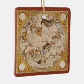 Sterren sterrenbeeld Zuidelijke Hemel  Astronomie Keramisch Ornament (Rechts)