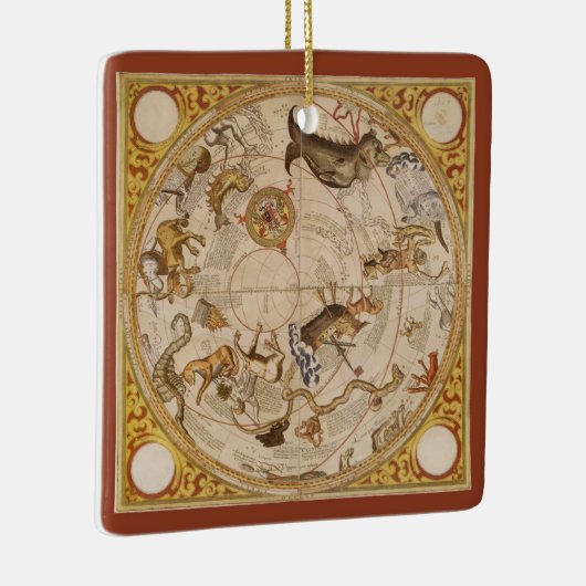 Sterren sterrenbeeld Zuidelijke Hemel  Astronomie Keramisch Ornament (Rechts)