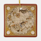 Sterren sterrenbeeld Zuidelijke Hemel  Astronomie Keramisch Ornament (Voorkant)