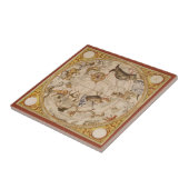 Sterren sterrenbeeld Zuidelijke Hemel  Astronomie Tegeltje (Zijkant)