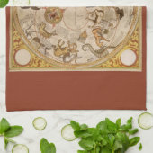 Sterren sterrenbeeld Zuidelijke Hemel  Astronomie Theedoek (Gevouwen)