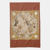 Sterren sterrenbeeld Zuidelijke Hemel  Astronomie Theedoek (Verticaal)