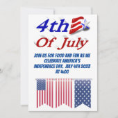 Sterren Strepen 4 juli Kaart (Voorkant)