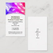 Sterren Strepen | AMERIKAAN | patriottisch | Ameri Visitekaartje (Voorkant / Achterkant)