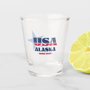 Sterren, strepen en Alaska 1959 Geschoten glas