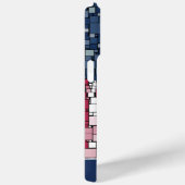 Sterren & Strepen Mozaïek Gepersonaliseerd Case-Mate iPhone Case (Achterkant / Rechts)