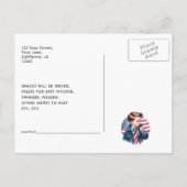 Sterren, Strepen & Plezier | Alles Amerikaans Jong Briefkaart (Achterkant)