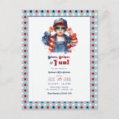 Sterren, Strepen & Plezier | Alles Amerikaans Jong Briefkaart (Voorkant)