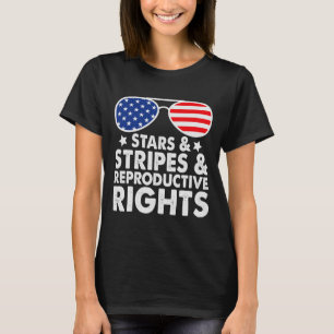 Sterren Strepen Reproductieve Rechten T-shirt