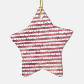 Sterren Strepen Rood Wit Blauw Keramisch Ornament (Links)