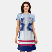 Sterren & Strepen Rood Wit Blauw Patriottisch Gril Schort (Gedragen)