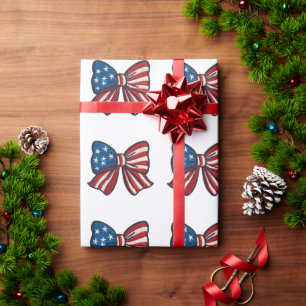 🎁 Sterren, Strepen & Verrassingen! 🇺🇸✨ Cadeaupapier