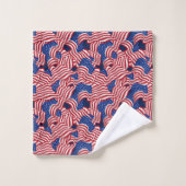 Sterren & strepen vieren bad handdoek (Wasdoekje)