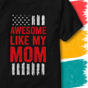 Sterren Strepen Vlag Citaat Geweldig Net Als Mijn  T-shirt