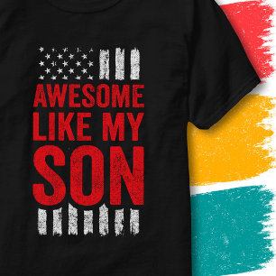 Sterren Strepen Vlag Citaat Geweldig Net Als Mijn  T-shirt