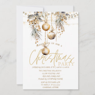 Sterren, String Lights  Balls Christmas Kaart